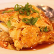 BBQ Pork Omelette 叉烧煎蛋