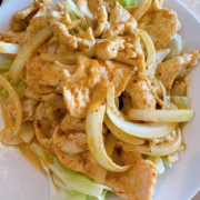 Chicken in Satay Sauce 沙嗲鸡