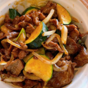 Mongolian Beef Hot Pot 蒙古牛肉砂锅