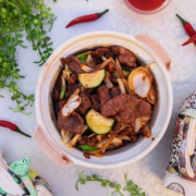 Mongolian Lamb Hot Pot 蒙古羊肉砂锅